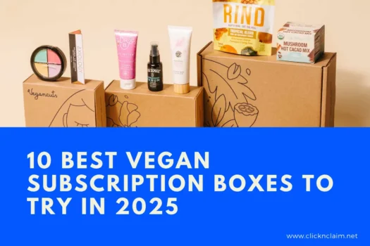 Vegan subscription box